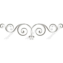 Elegant Swirls Decorative