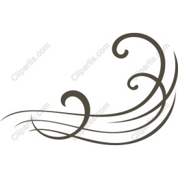 Elegant Ornamental Swirl