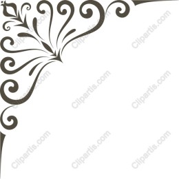 Exquisite Ornate Floral Corner