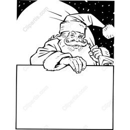 Whimsical Santa Claus