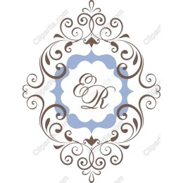 Elegant Floral Monogram