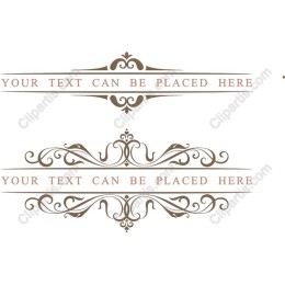 Elegant Ornate Decorative Frames Set