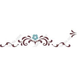 Elegant Floral Scroll