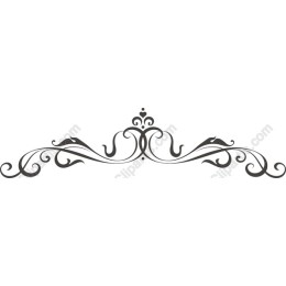 Elegant Vintage Floral Ornament