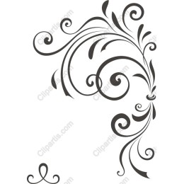 Decorative Floral Flourish