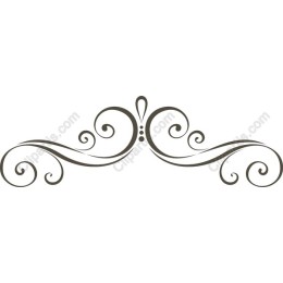 Ornate Swirl Decorative