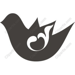 Whimsical Bird Embrace