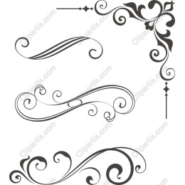 Elegant Decorative Flourishes Collection