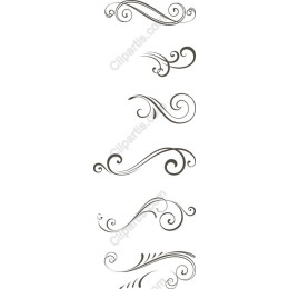 Elegant Decorative Flourishes Set