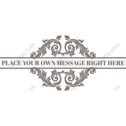 Customizable Ornate Frame