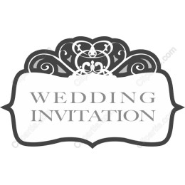 Elegant Wedding Invitation