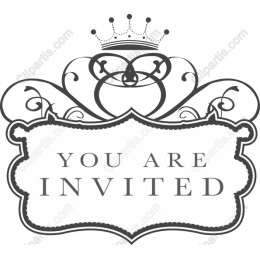 Ornate You Are Invited Invitation