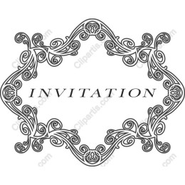 Elegant Invitation Frame