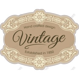 Vintage Handcrafted