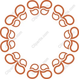 Elegant Floral Circular