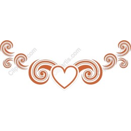 Heart and Swirl