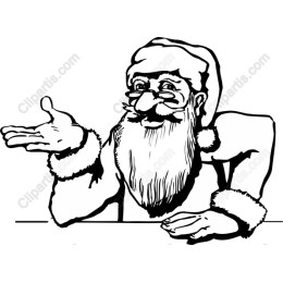 Cheerful Santa Claus