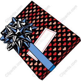 Heart-Patterned Gift