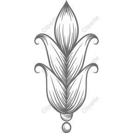 Elegant Leaf Motif