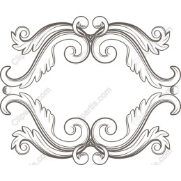 Elegant Vintage Decorative Frame