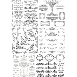 Vintage Ornaments Clipart Set