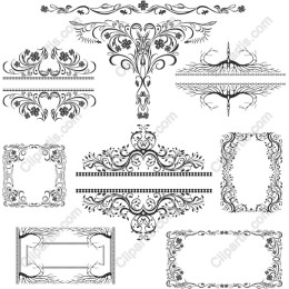 Elegant Floral Decoration Set