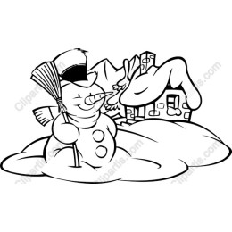 Charming Snowman