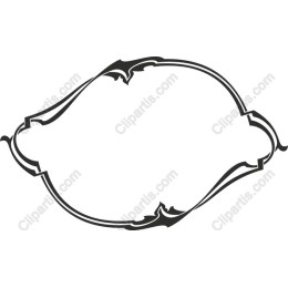 Elegant Black Vintage Frame