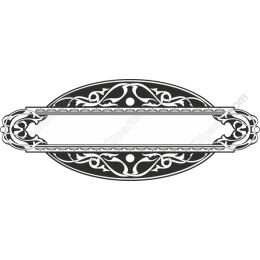 Vintage Ornamental Banner