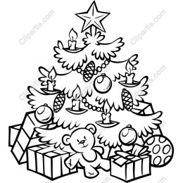 Adorable Whimsical Christmas Tree with Teddy Bear
