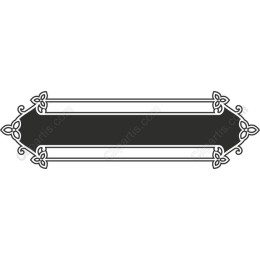 Ornate Decorative Banner
