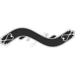 Elegant Decorative Ribbon in and