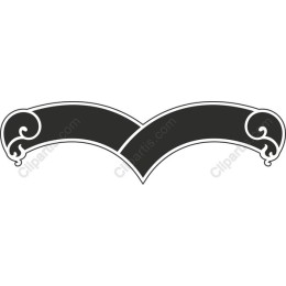 Elegant Vintage Decorative Banner Clipart