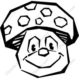 Charming Mushroom Character
