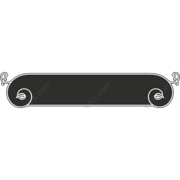 Sophisticated Scroll Decorative Frame