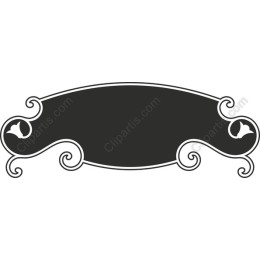 Elegant Vintage-Style Blank Label