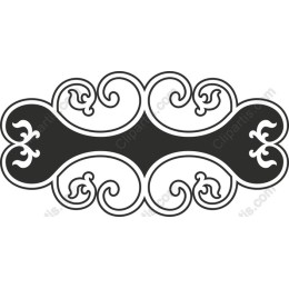 Elegant Vintage Ornamental