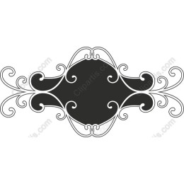 Elegant Vintage Ornamental Frame