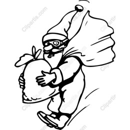 Joyful Santa Claus