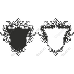 Vintage Ornate Shield Set