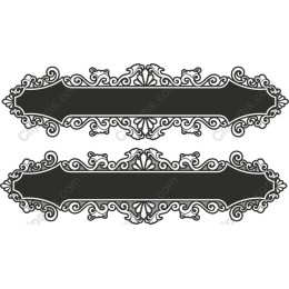 Vintage Ornate Decorative Border