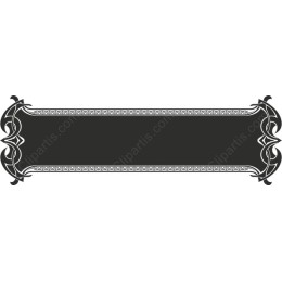 Vintage Decorative Banner