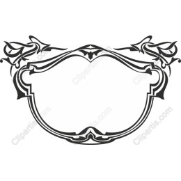 Ornamental Floral Frame