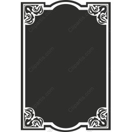 Elegant Floral Frame