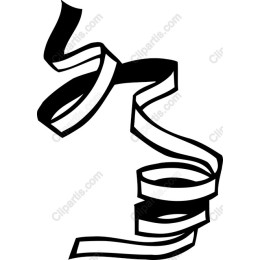 Elegant Swirling Ribbon