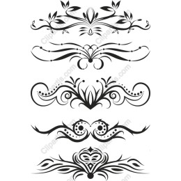 Floral Swirls Pack