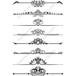 Elegant Decorative Dividers Set