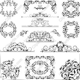 Elegant Decorative Ornaments Set