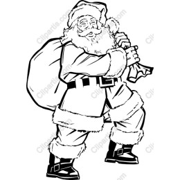 Festive Santa Claus