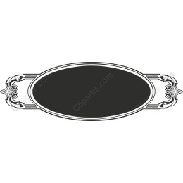 Vintage Oval Frame